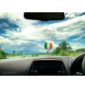 Coolballs Irish Flag Car Antenna Ball / Mirror Dangler / Dashboard Buddy (Auto Accessory) 